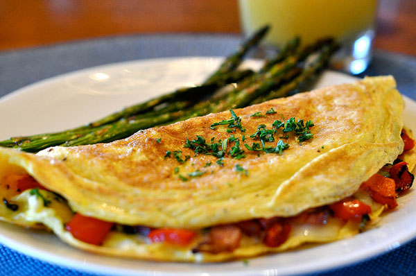 omelette breakfast